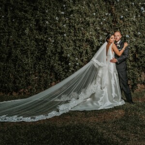 Fotografía de novios editorial en Hacienda Belloli